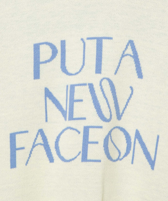 ジャガードニットプルオーバー