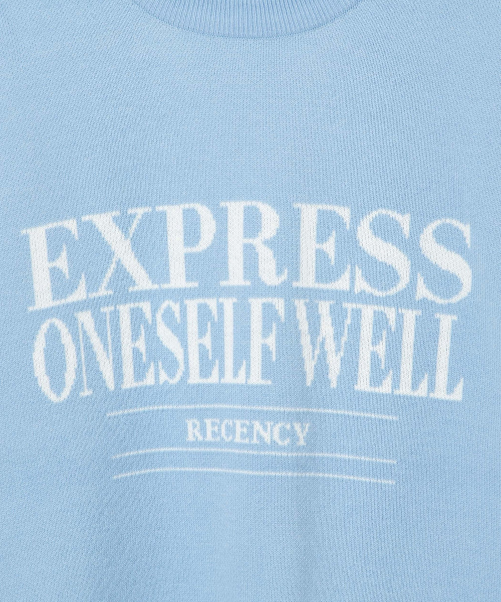 ジャガードニットプルオーバー