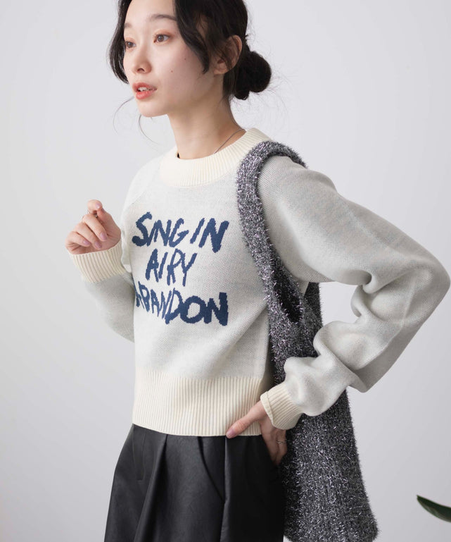 ホワイトアイボリー モデル:161cm F着用