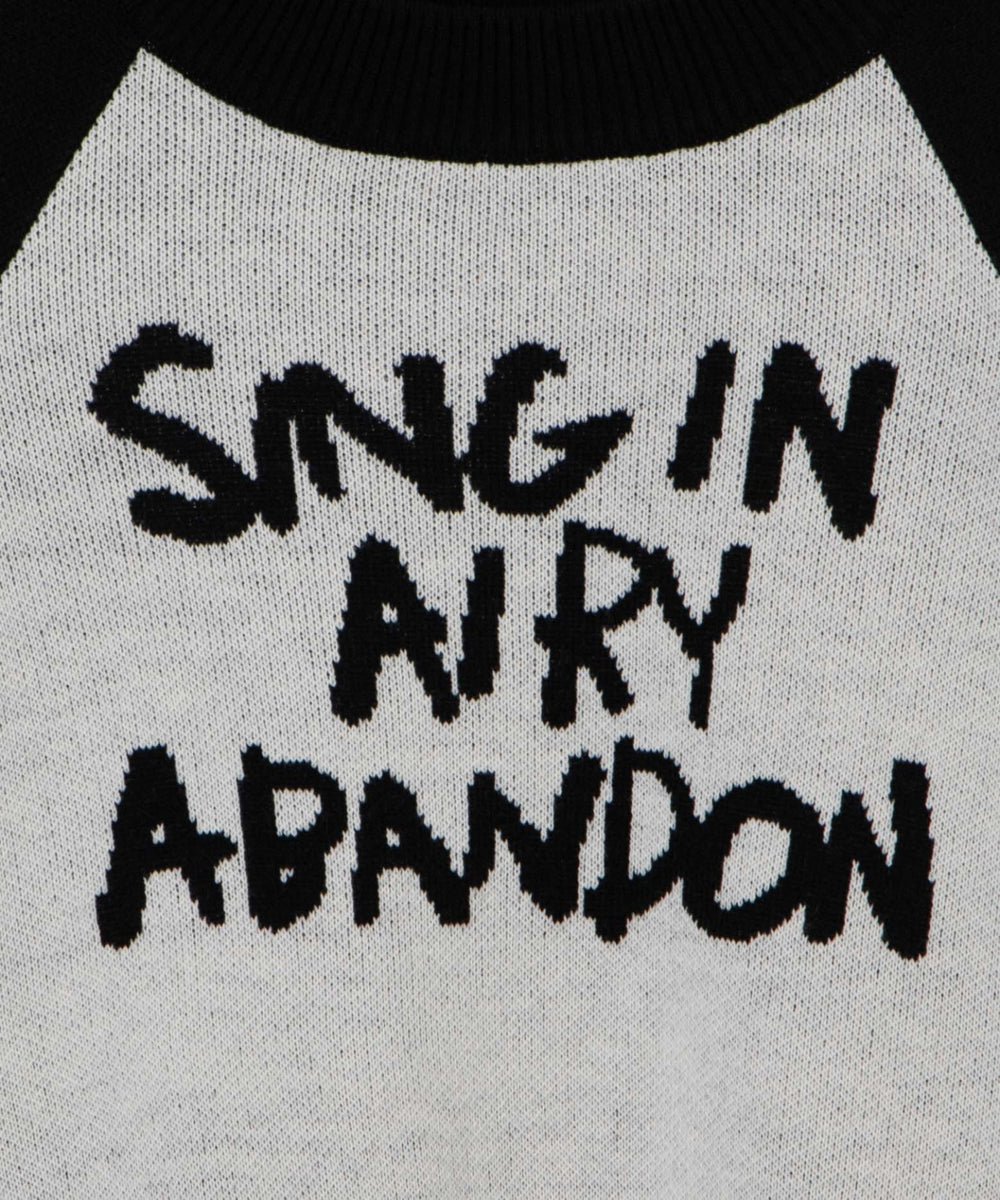 ジャガードショートニットプルオーバー