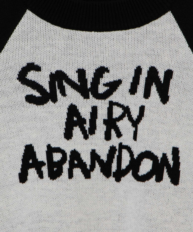 ジャガードショートニットプルオーバー