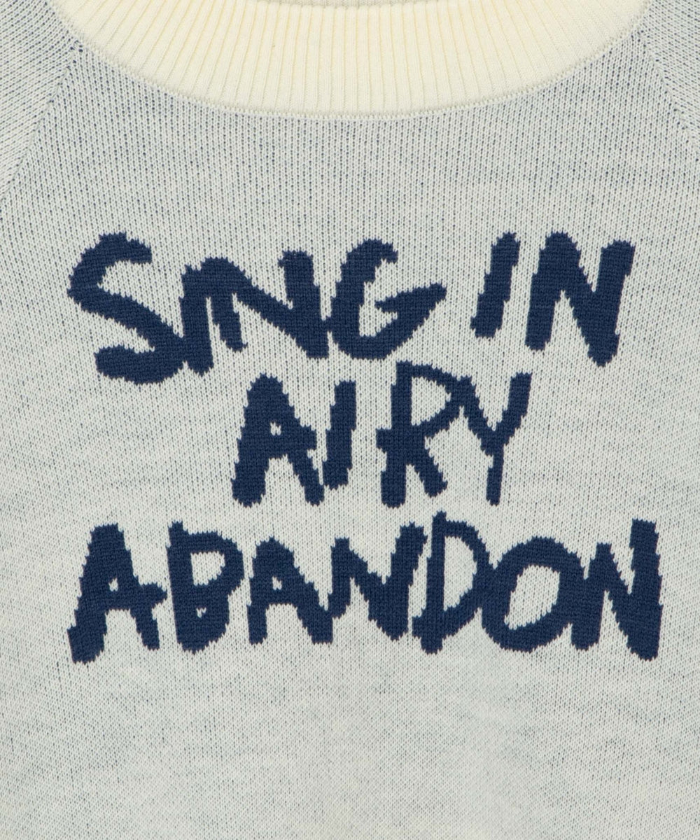 ジャガードショートニットプルオーバー