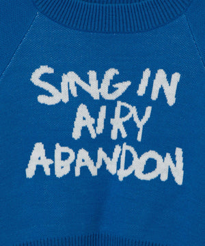 ジャガードショートニットプルオーバー