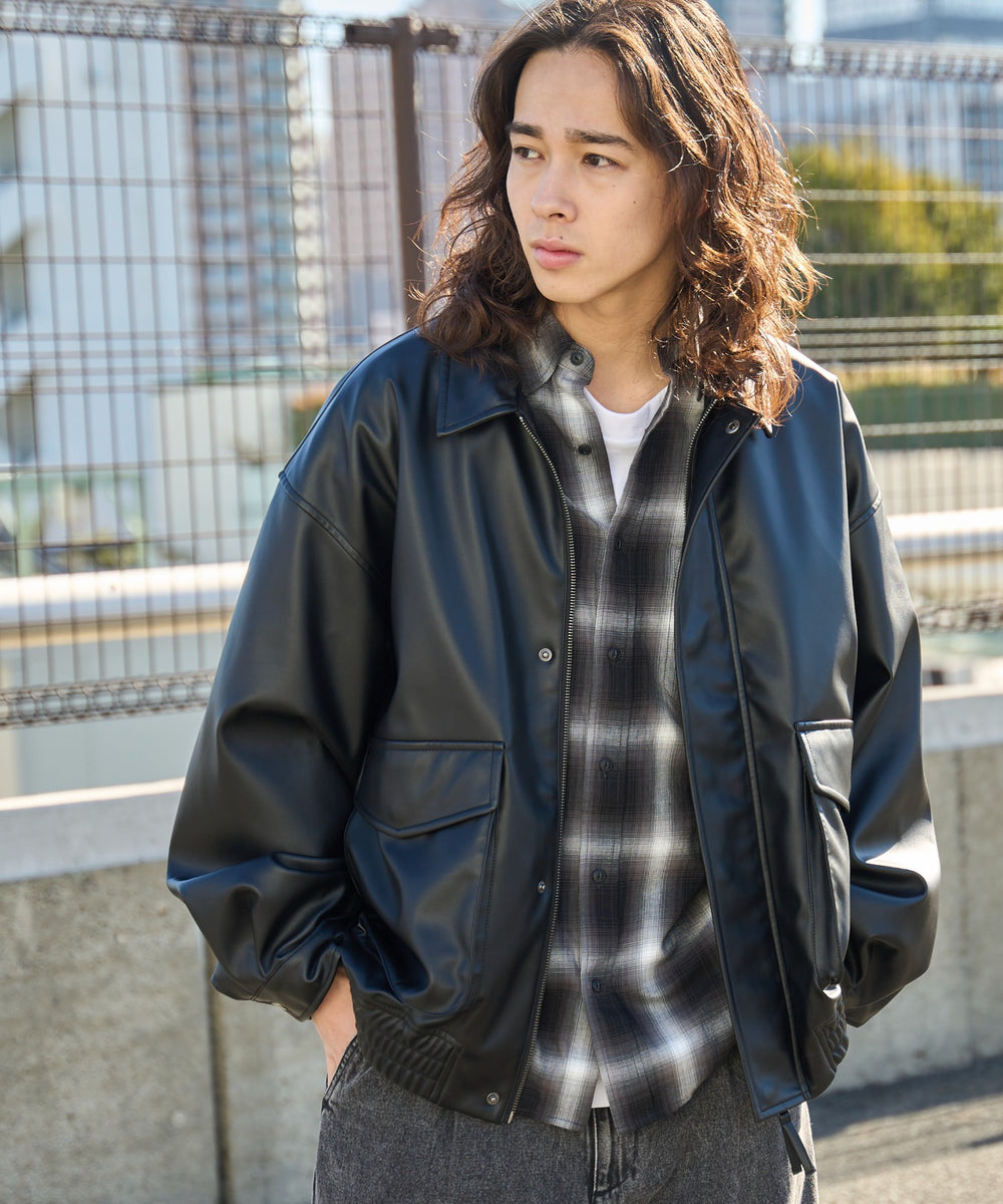 PUフライトジャケット – WEGO ONLINE STORE