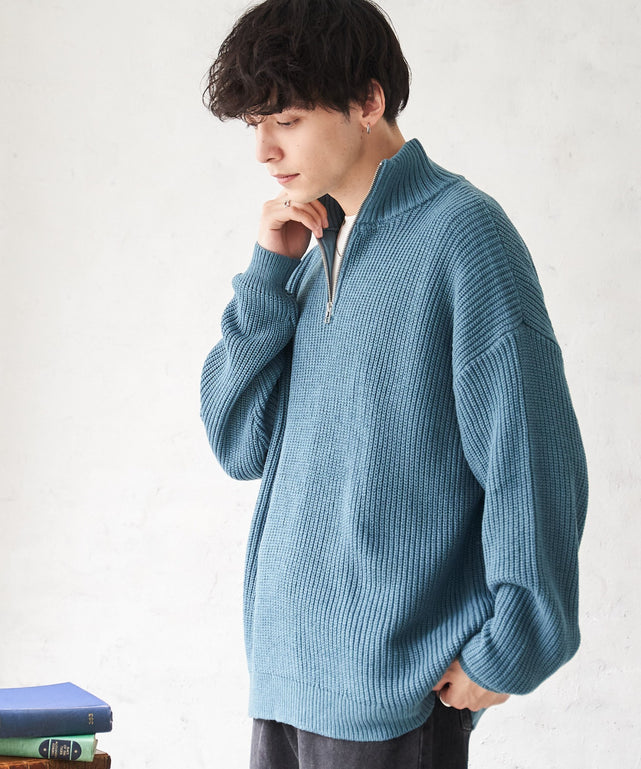 ブルー モデル：175cm L着用