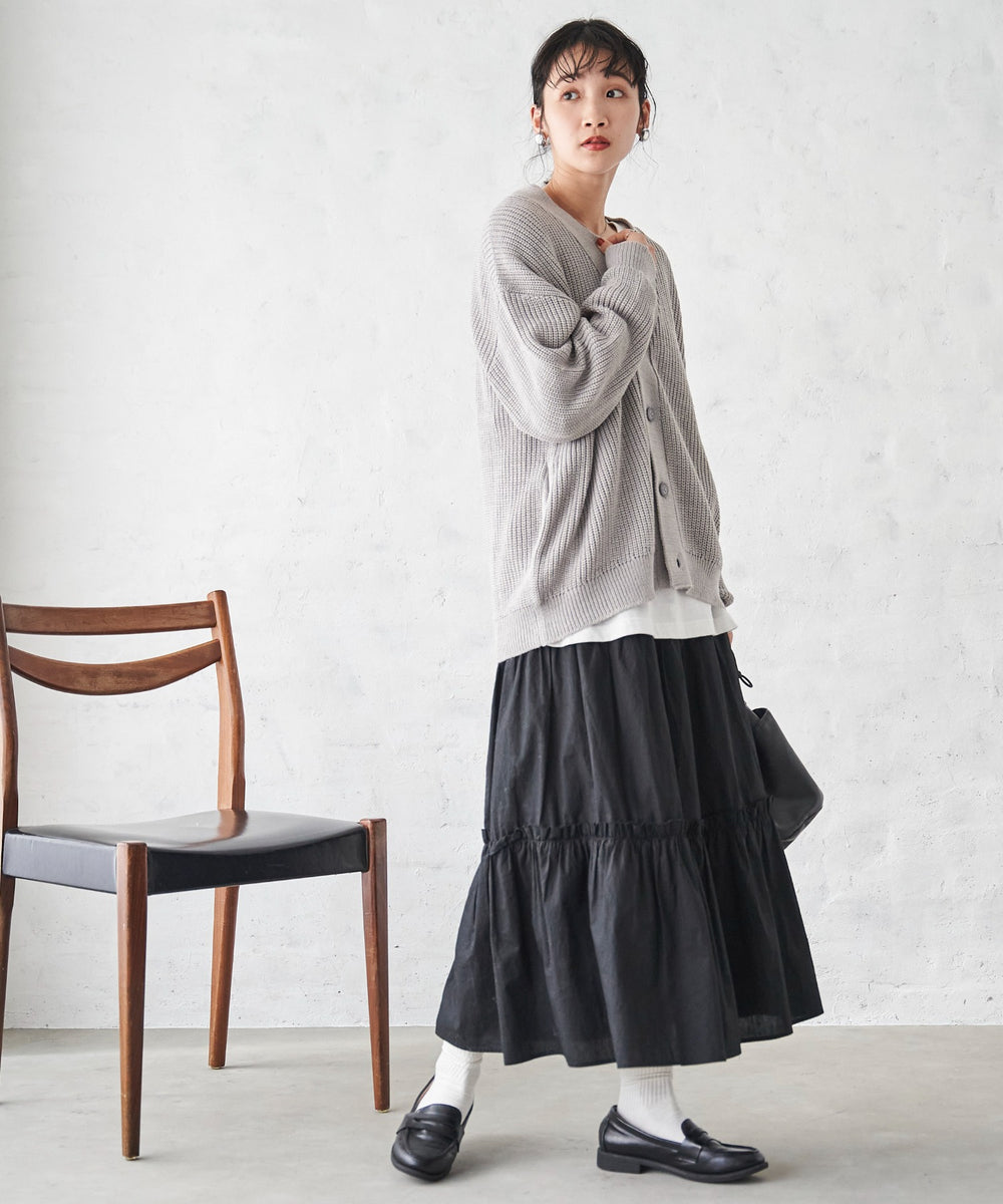 Lグレー モデル：165cm M着用