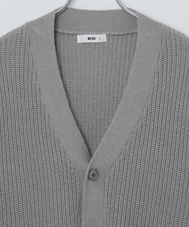 オーバーフィットカーディガン