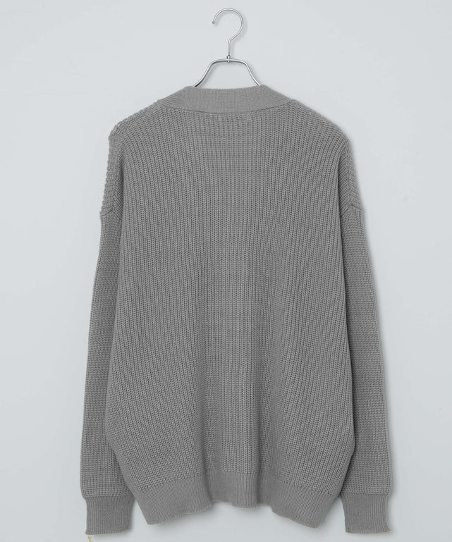 オーバーフィットカーディガン