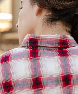 ブルー系チャック モデル：174cm L着用