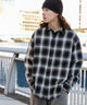 ブラック系チェック モデル：174cm L着用