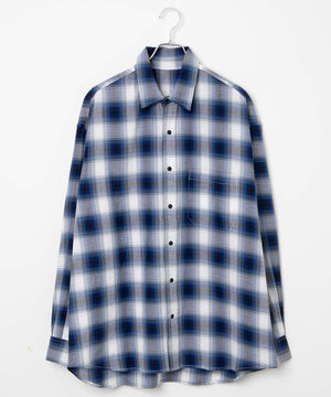 ブルー系チェック