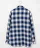 オンブレチェックシャツ