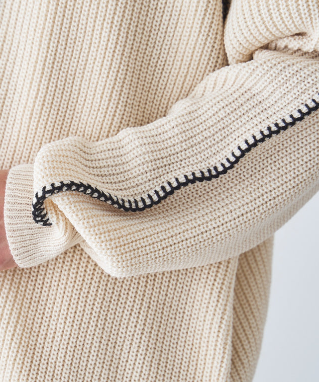 ハンドステッチカーディガン