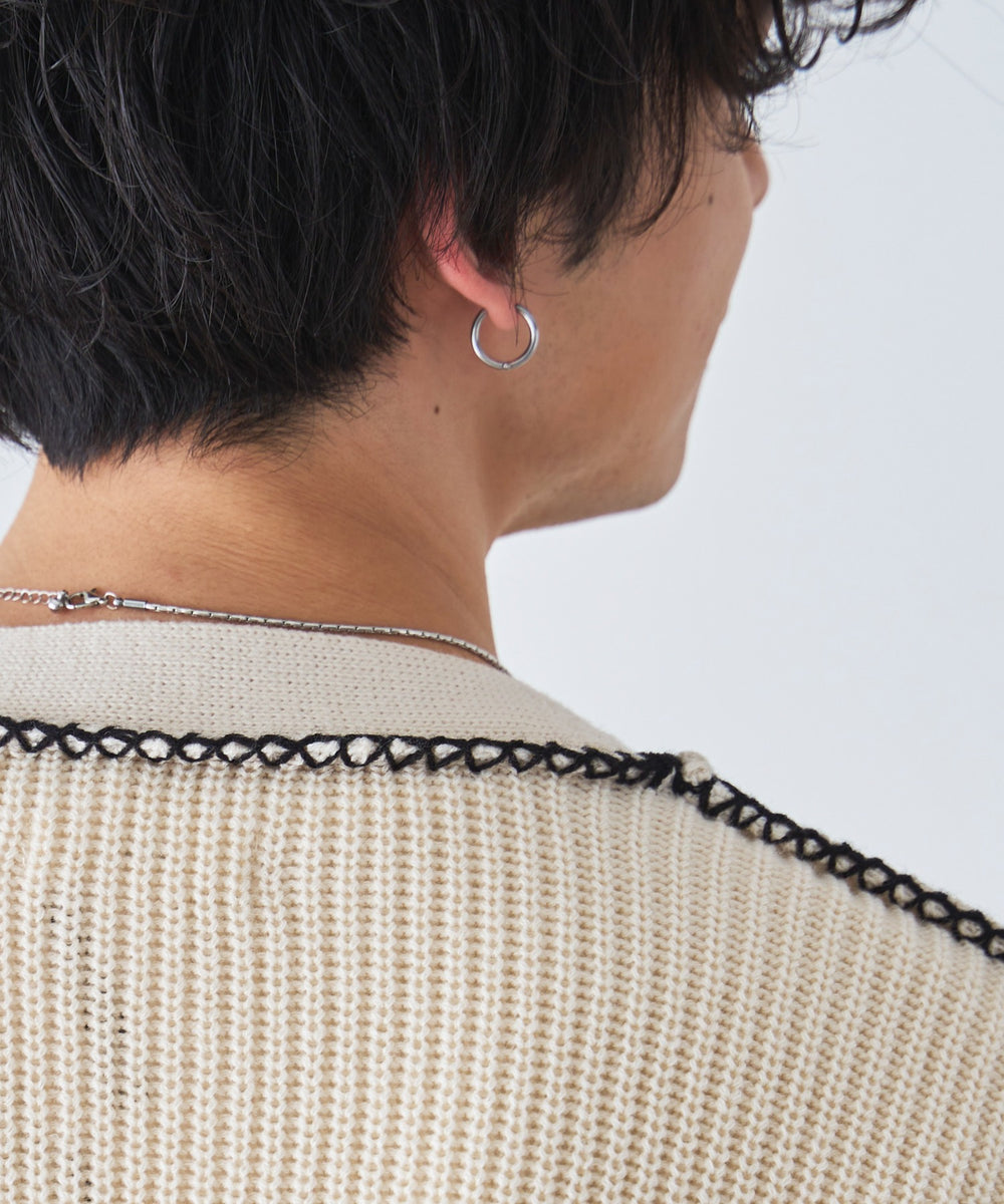 ハンドステッチカーディガン