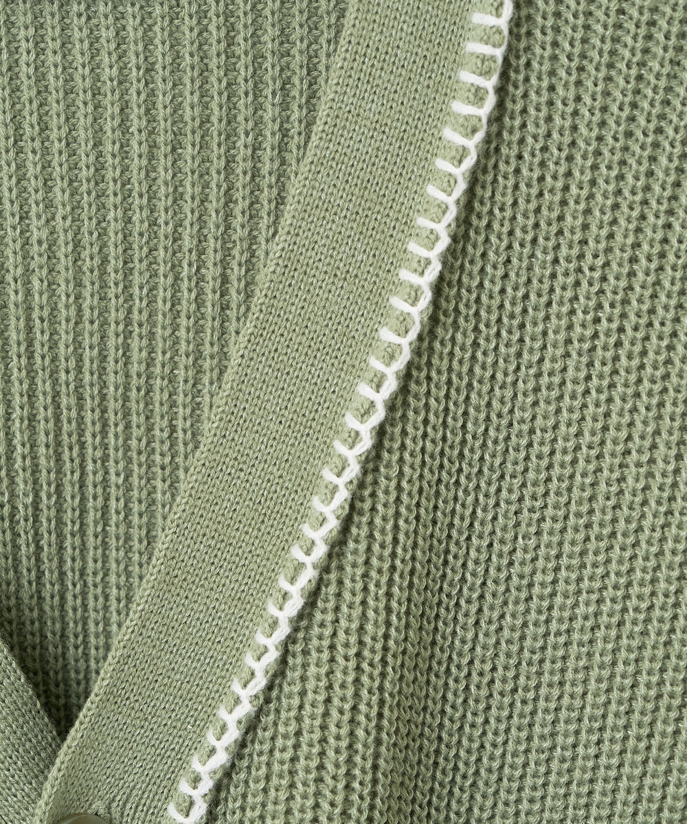 ハンドステッチカーディガン
