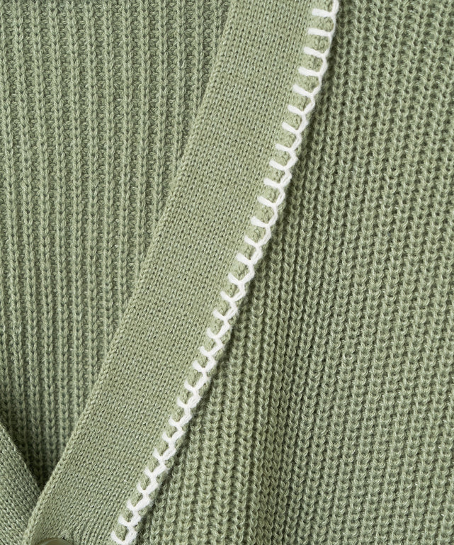 ハンドステッチカーディガン