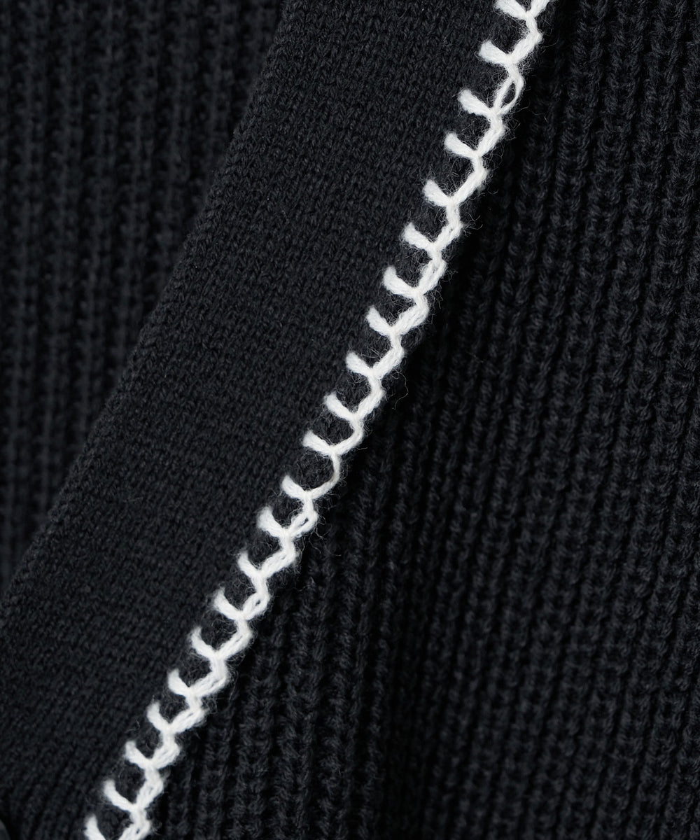 ハンドステッチカーディガン