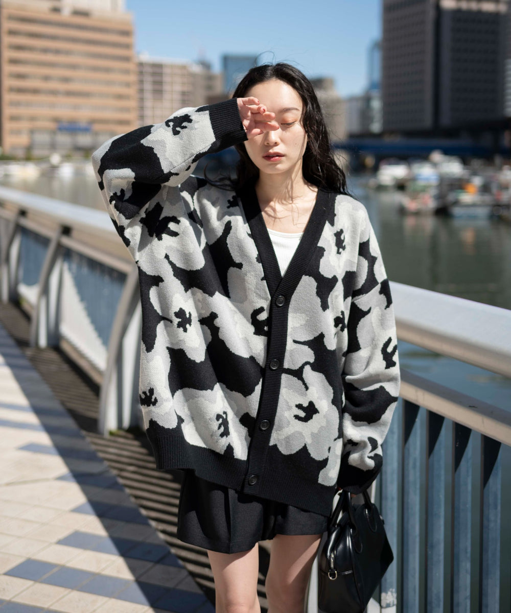 柄2 モデル : 161cm L着用