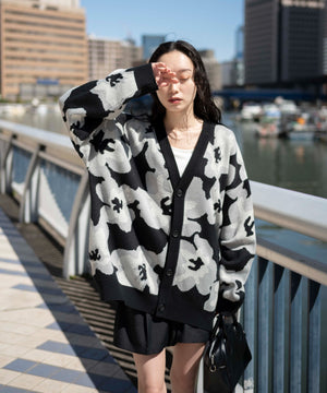 柄2 モデル : 161cm L着用