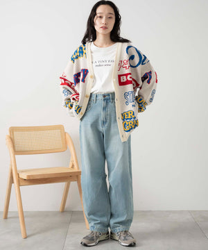 柄1 モデル : 161cm L着用