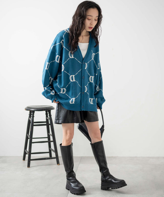 柄3 モデル : 161cm L着用