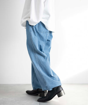 デニム淡色 モデル：175cm L着用