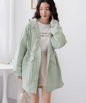 グリーン　モデル:163cm F着用