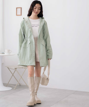 グリーン　モデル:163cm F着用