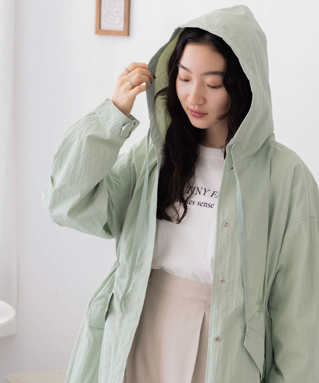 グリーン　モデル:163cm F着用