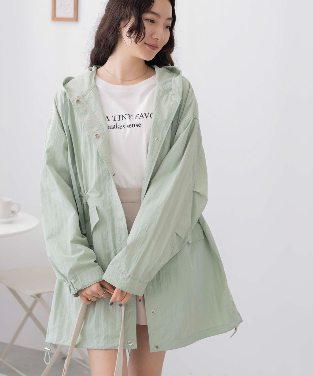 グリーン　モデル:163cm F着用