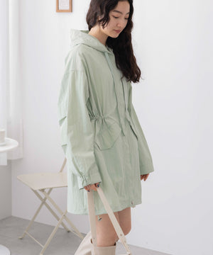 グリーン　モデル:163cm F着用