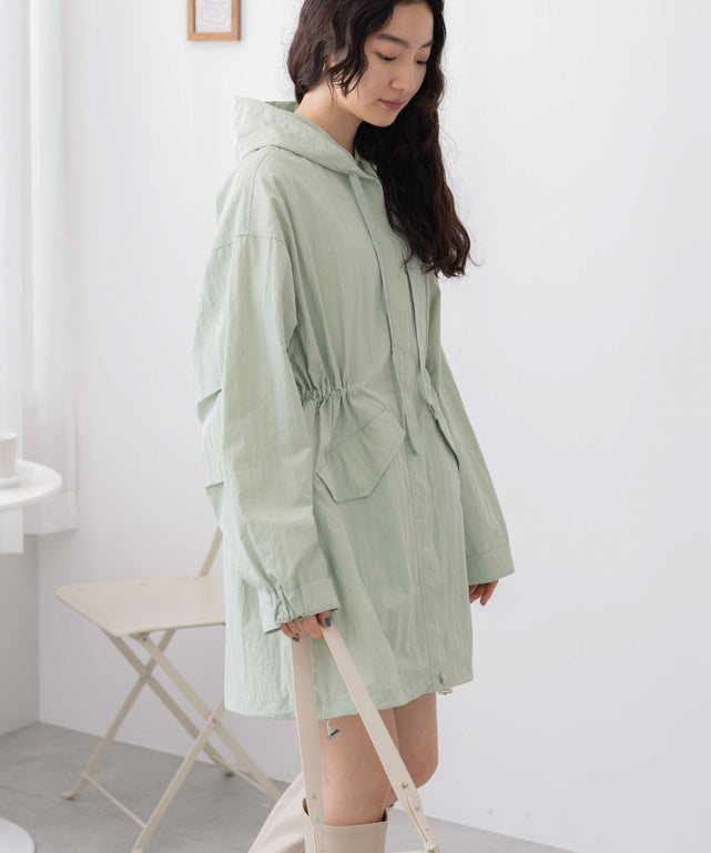 グリーン　モデル:163cm F着用