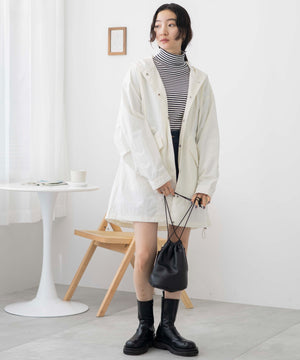 オフホワイト　モデル:163cm F着用