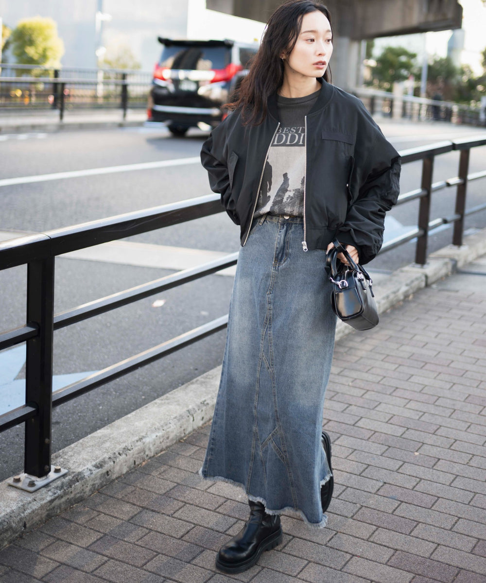 ブラック モデル：161cm F着用