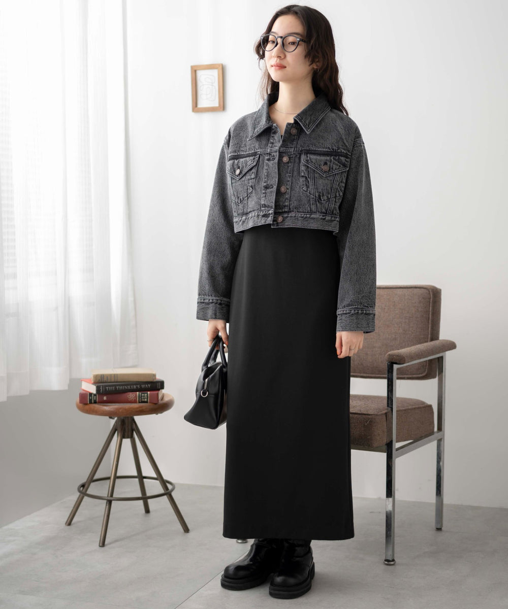 ブラックその他　モデル:163cm F着用