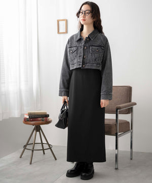 ブラックその他　モデル:163cm F着用