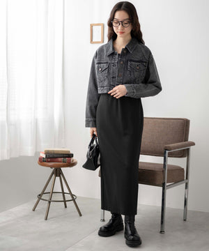 ブラックその他　モデル:163cm F着用