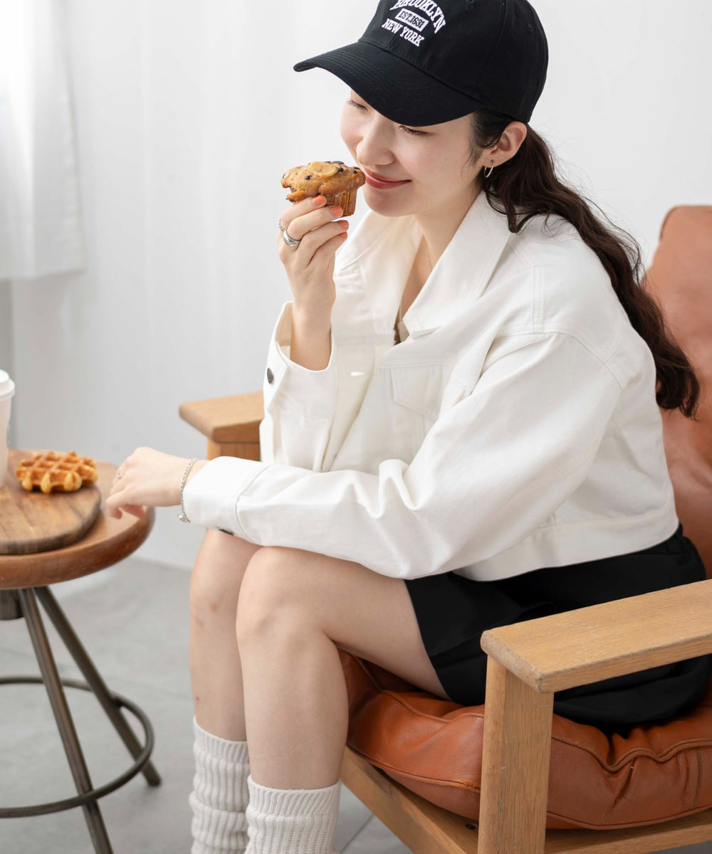 オフホワイト　モデル:163cm F着用