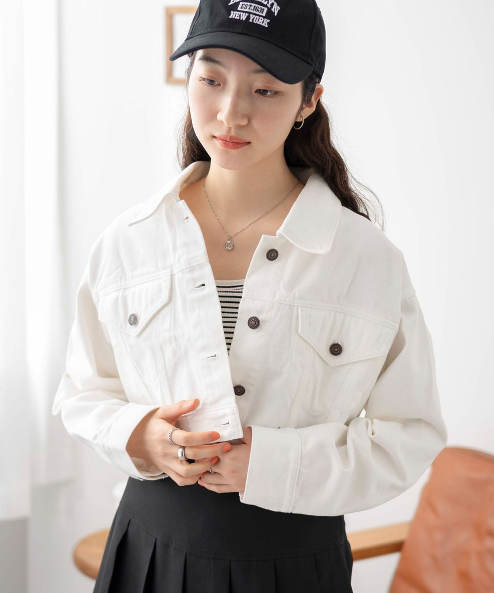 オフホワイト　モデル:163cm F着用