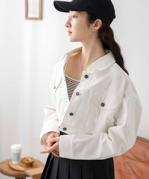 オフホワイト　モデル:163cm F着用