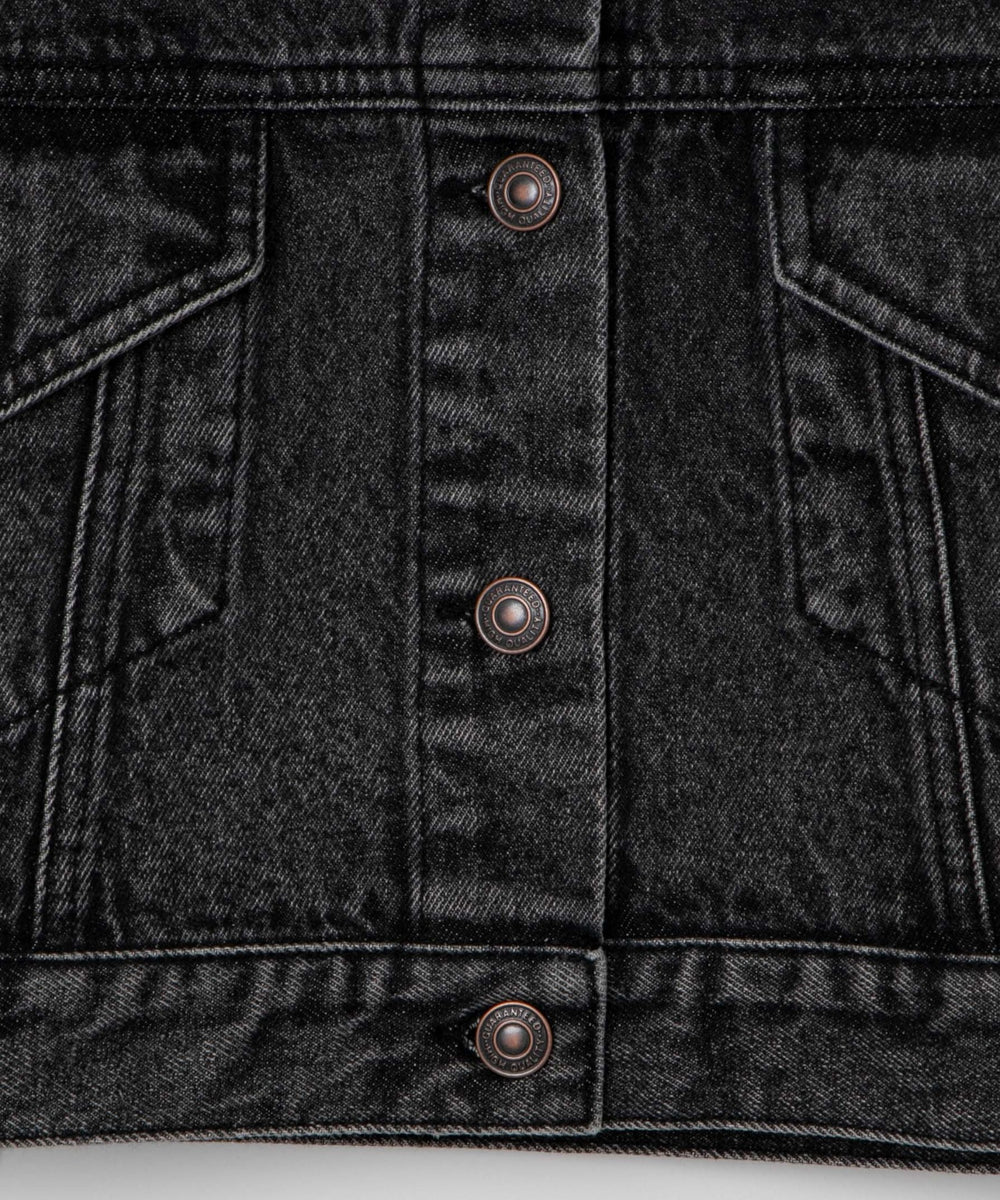 ショートデニムジャケット