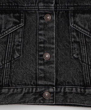 ショートデニムジャケット