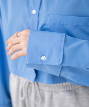 ブルー　モデル:163cm F着用