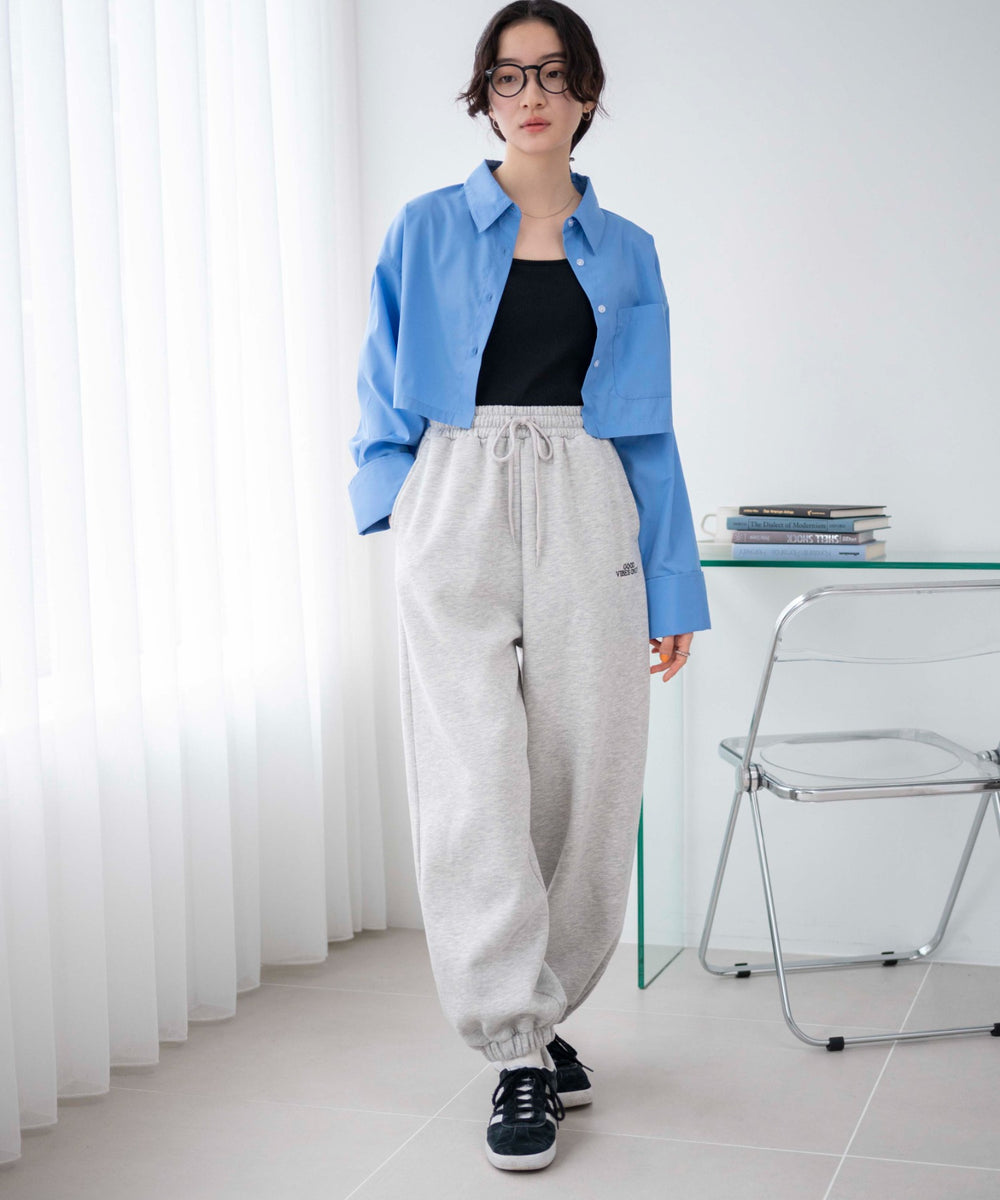 ブルー　モデル:163cm F着用