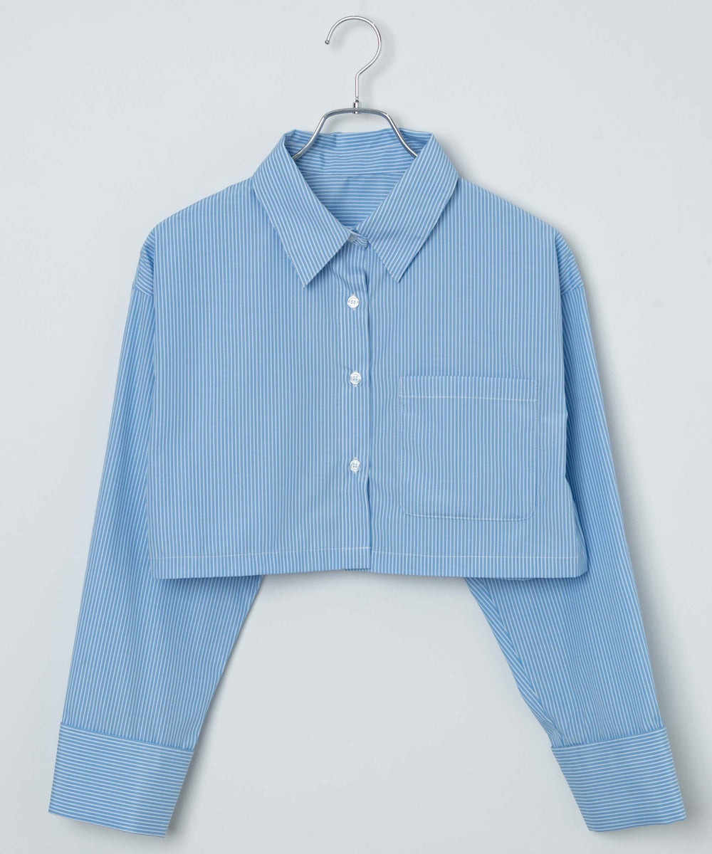 ブルー系ストライプ