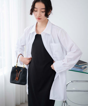 ホワイト 　モデル:163cm F着用