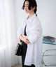 ホワイト 　モデル:163cm F着用