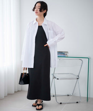 ホワイト 　モデル:163cm F着用