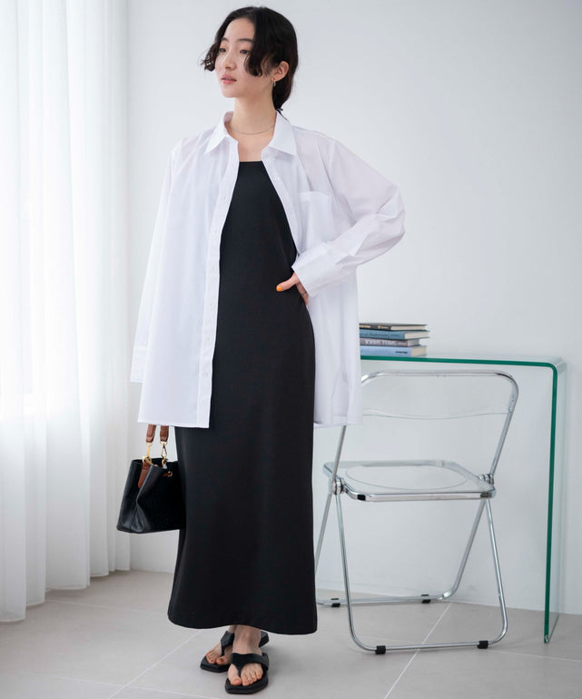 ホワイト 　モデル:163cm F着用