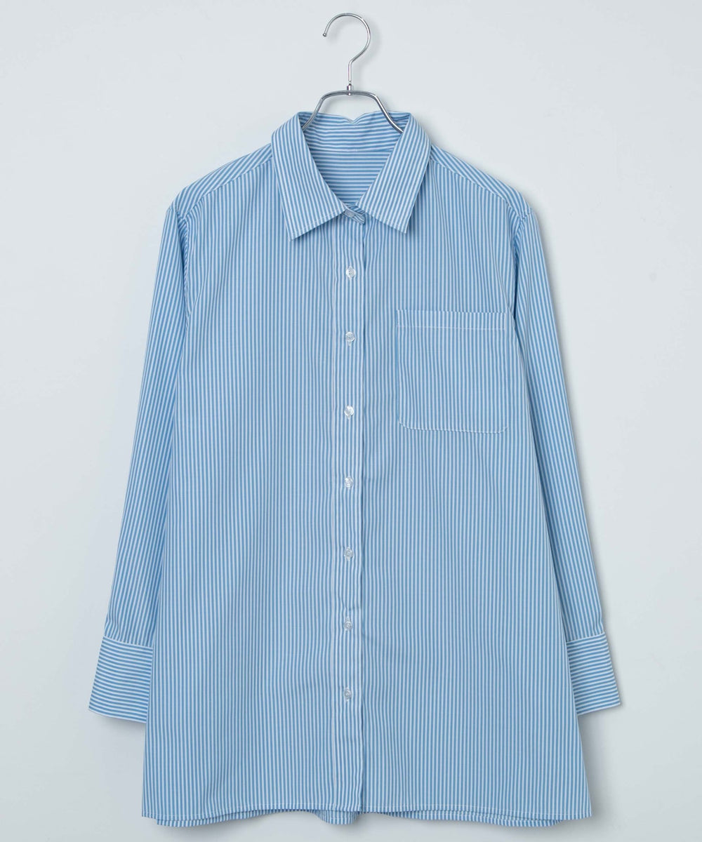 ブルー系ストライプ